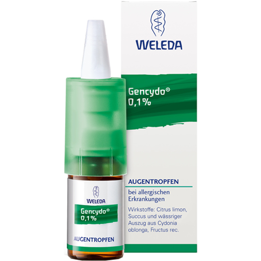 Weleda GENCYDO 0,1% Augentropfen, 10 мл