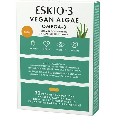 Омега 3-6-9 веганские Eskimo-3 Vegan Omega, 30 капс