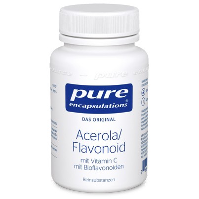 Антиоксиданты и витамин С Pure Encapsulations Acerola/Flavonoid, 60 капс