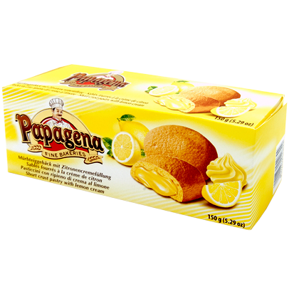 Печенье Papagena с лимонной начинкой