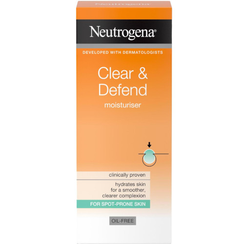 Увлажняющий крем Neutrogena Clear & Defend 50 мл