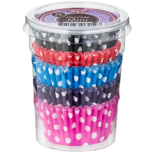 Бумажные стаканчики для капкейков Dr Oetker Cupcake Mini 75 шт