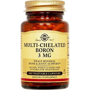 Натрия борат Солгар Solgar Multi-Chelated Boron 3 mg, 100 капс (Boori)
