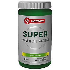 Комплексные витамины Bioteekin Super Monivitamiini, 60 капс