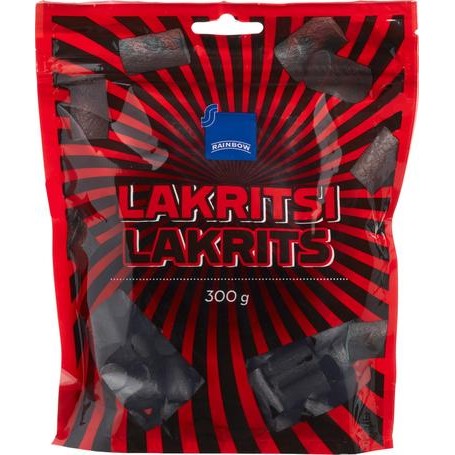 Лакричные конфеты Rainbow Lakritsi 300 гр