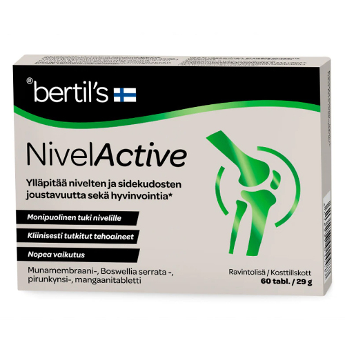 Комплекс для суставов Bertils NivelActive 60 табл.