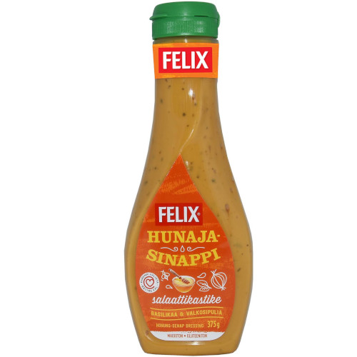 Соус салатный FELIX Hunaja-Sinappi медово-горчичный, 375гр.