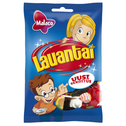 Ассорти конфет Malaco Lauantai
