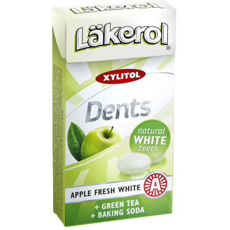 Пастилки без сахара Läkerol Dents Apple