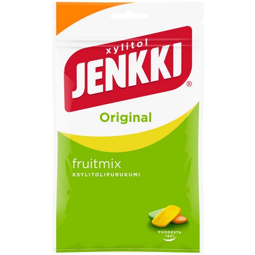 Жевательные резинки JENKKI fruitmix XYLITOL