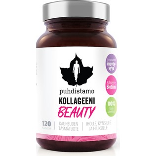 Витамины для кожи ногтей и волос Puhdistamo Kollageeni Beauty, 60 табл