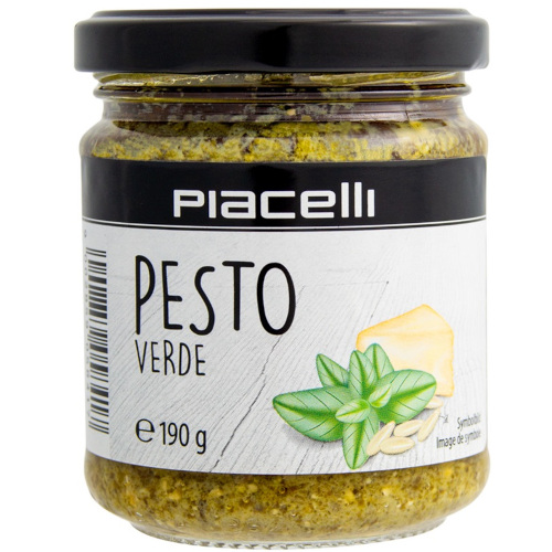 Соус Песто с базиликом Piacelli Pesto, 190 гр