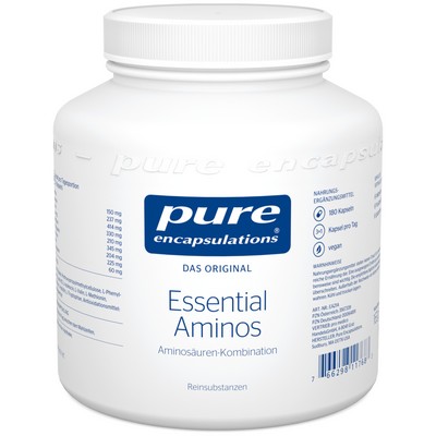 Аминокислоты Pure Encapsulations Essential Aminos, 180 капсул