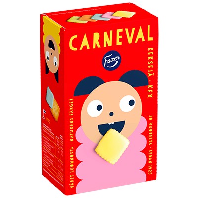 Печенье Fazer Carneval keksi
