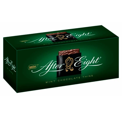 Дольки темного шоколада с мятной начинкой After Eight 200 гр