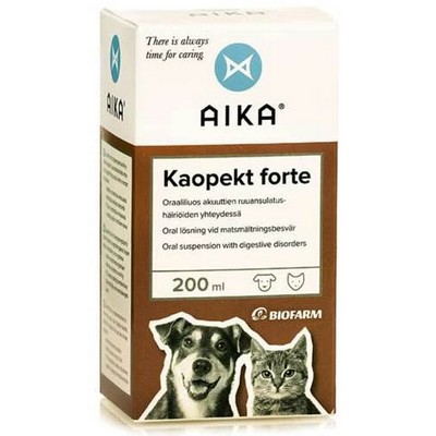 Ветеринарная добавка от расстройства желудка AIKA Kaopekt forte 200 мл