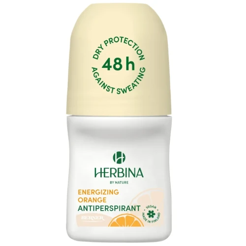 Антиперсперант 48 часов Herbina Energizing Orange 50 мл цитрусовый аромат