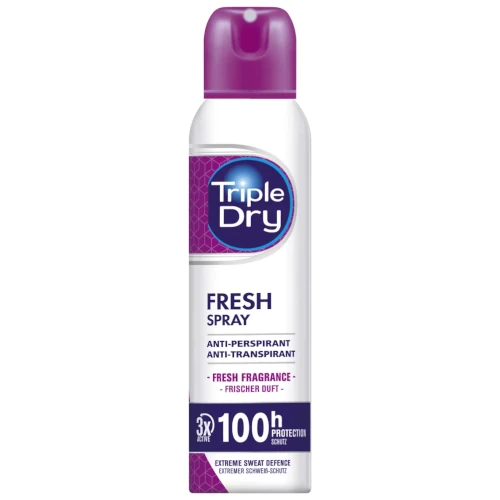 Антиперсперант спрей Triple Dry 100h Fresh spray antiperspirant 150 мл