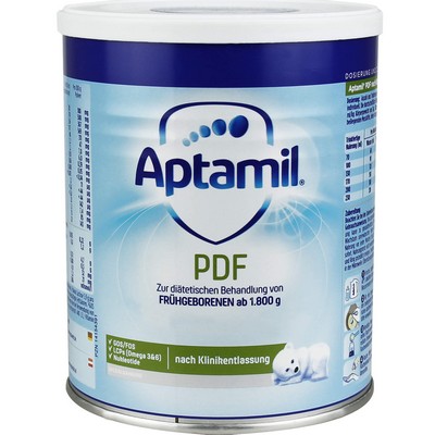 Сухая молочная смесь для недоношенных детей Aptamil PDF, 400 гр