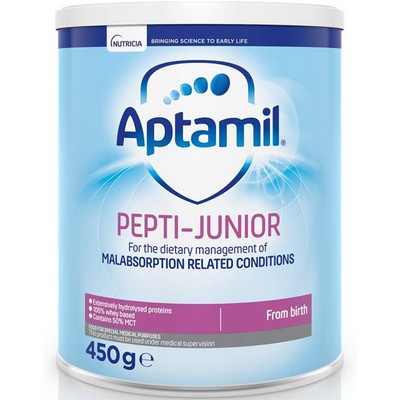 Детское питание без лактозы Aptamil Pepti Junior, 450 гр