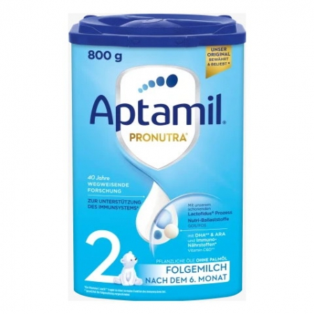Детская сухая смесь с 6 месяцев Aptamil Pronutra 2, 800 гр