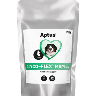Ветеринарная добавка для суставов для крупных животных Aptus Glyco-Flex MSM Maxi 60 жеват. табл