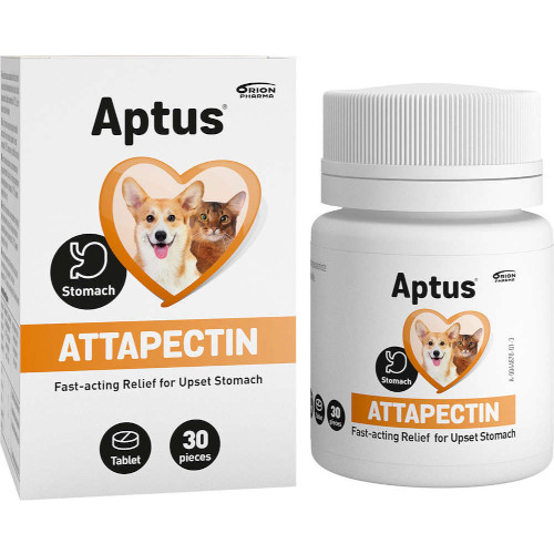 Добавка при расстройстве желудка у собак и кошек Aptus Attapectin 30 табл
