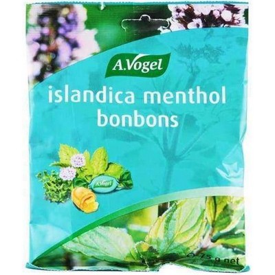 A.Vogel Islandica Menthol леденцы на травах ментоловые, 75 гр