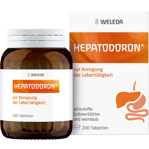 БАД для здоровья печени Hepatodoron, 200 табл