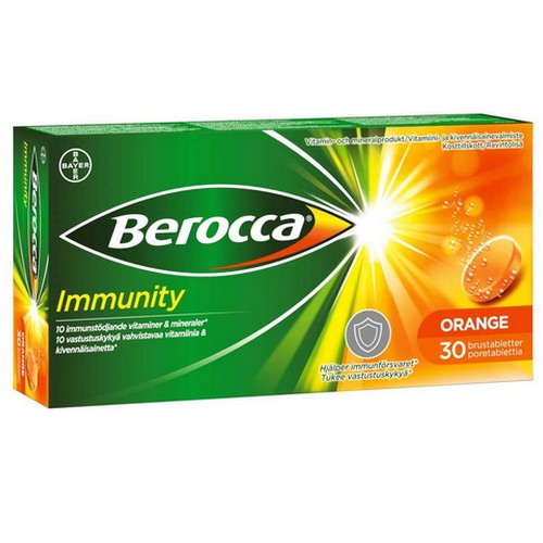 Витамины для иммунитета Berocca Immunity 30 растворимых в воде таблеток