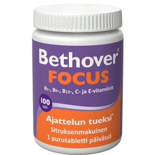 Комплекс витаминов группы B для мозга Bethover Focus, 100 табл
