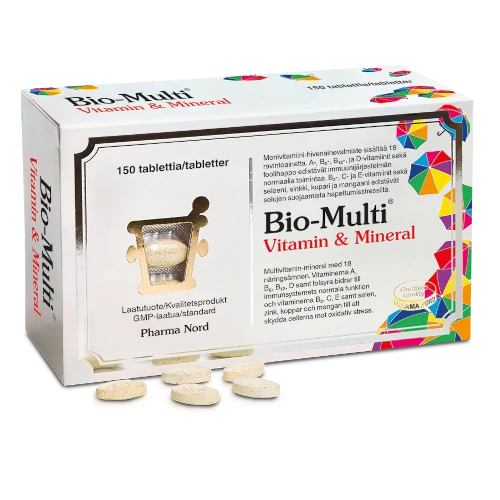 Bio-Multi Vitamin & Mineral витаминный комплекс антиоксидант, 150 табл без йода