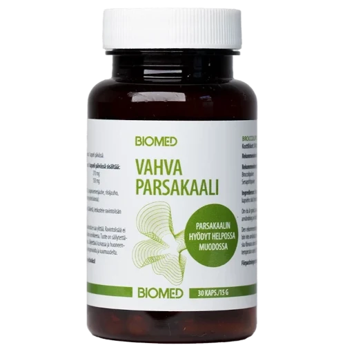 Экстракт брокколи (сульфорафан) Biomed Vahva Parsakaali, 30 капс