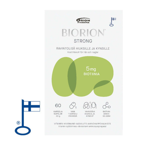 Средство от выпадения волос Biorion Strong 5 mg, 60 капс