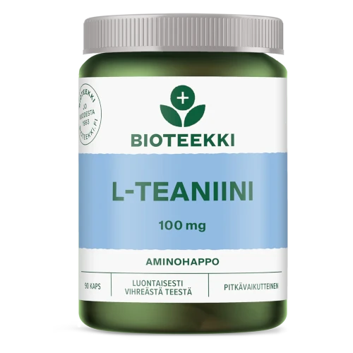 Теанин аминокислота Bioteekki L-Teaniini, 90 капс