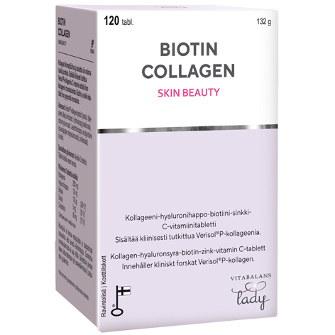 Витамины для красивой кожи Biotiini Collagen Skin Beauty 120 табл