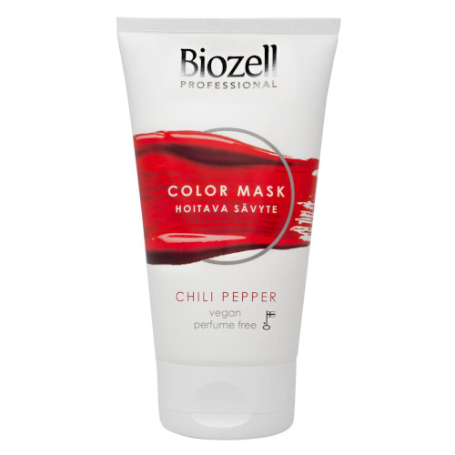 Красящая маска для волос “Перец Чили” Biozell Color Mask Chili Pepper, 150 мл