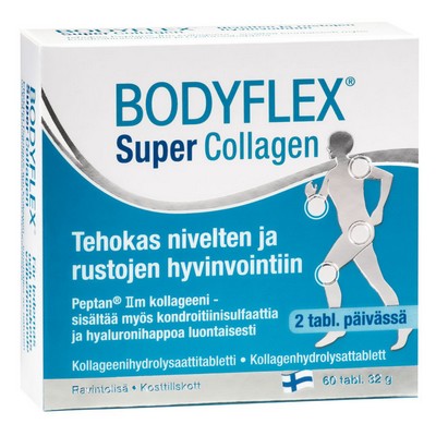 Витамины для суставов Bodyflex Super Collagen, 60 табл