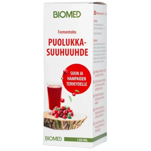 Брусничный ополаскиватель для зубов Biomed 120 мл