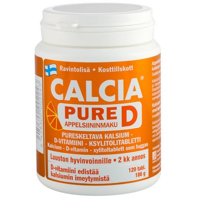 Calcia-Pure финские витамины кальция