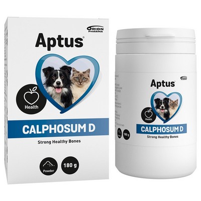 Кальций и форсфор для собак и кошек в порошке Aptus Calphosum D jauhe 180 гр