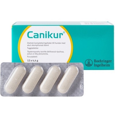 Средство от диареи для собак Canikur 12 табл