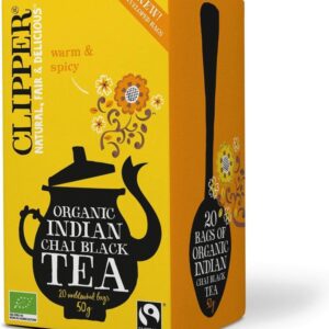 Чёрный чай со специями Clipper Indian Chai, 20 пак