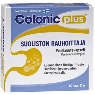 Средство для кишечника и желудка Colonic Plus Suoliston Rauhoittaja, 60 табл