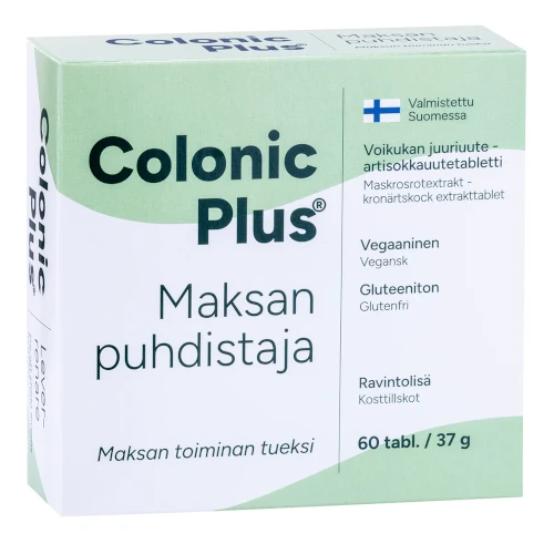 Средство для очистки печени Colonic Plus Maksanpuhdistaja, 60 таблеток