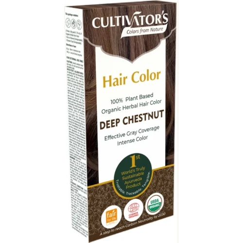 Cultivators Deep Chestnut Натуральная растительная краска темный каштан 100 мл