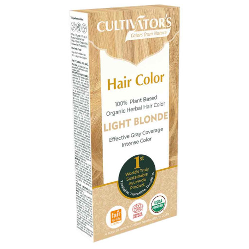 Cultivators Light Blonde Натуральная растительная краска для волос Светло-русый 100 гр