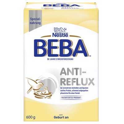 Детская сухая смесь при частой отрыжке и срыгивании Nestle BEBA Anti-Reflux, 600 гр