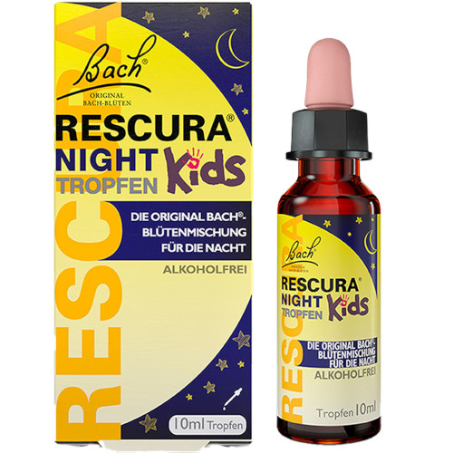 Детские капли от стресса перед сном Bach Original Rescura Night Kids, 10 мл