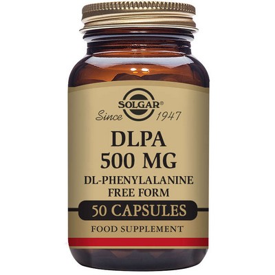 Аминокислота Фенилаланин Solgar DLPA DL-Phenylalanine 500 mg, 50 капсул